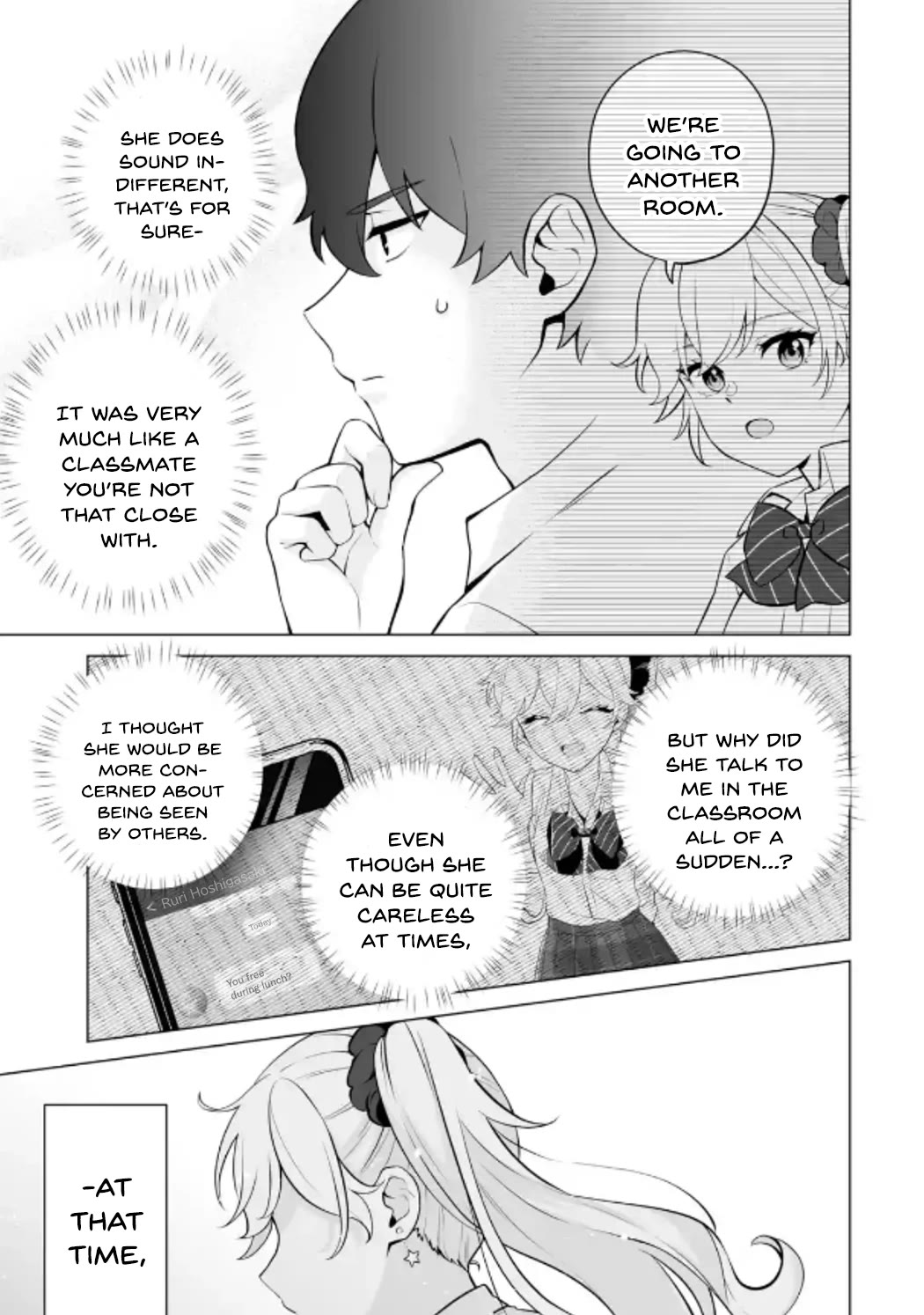 Please Leave Me Alone (For Some Reason, She Wants to Change a Lone Wolf’s Helpless High School Life.) Chapter 22 - Page 29