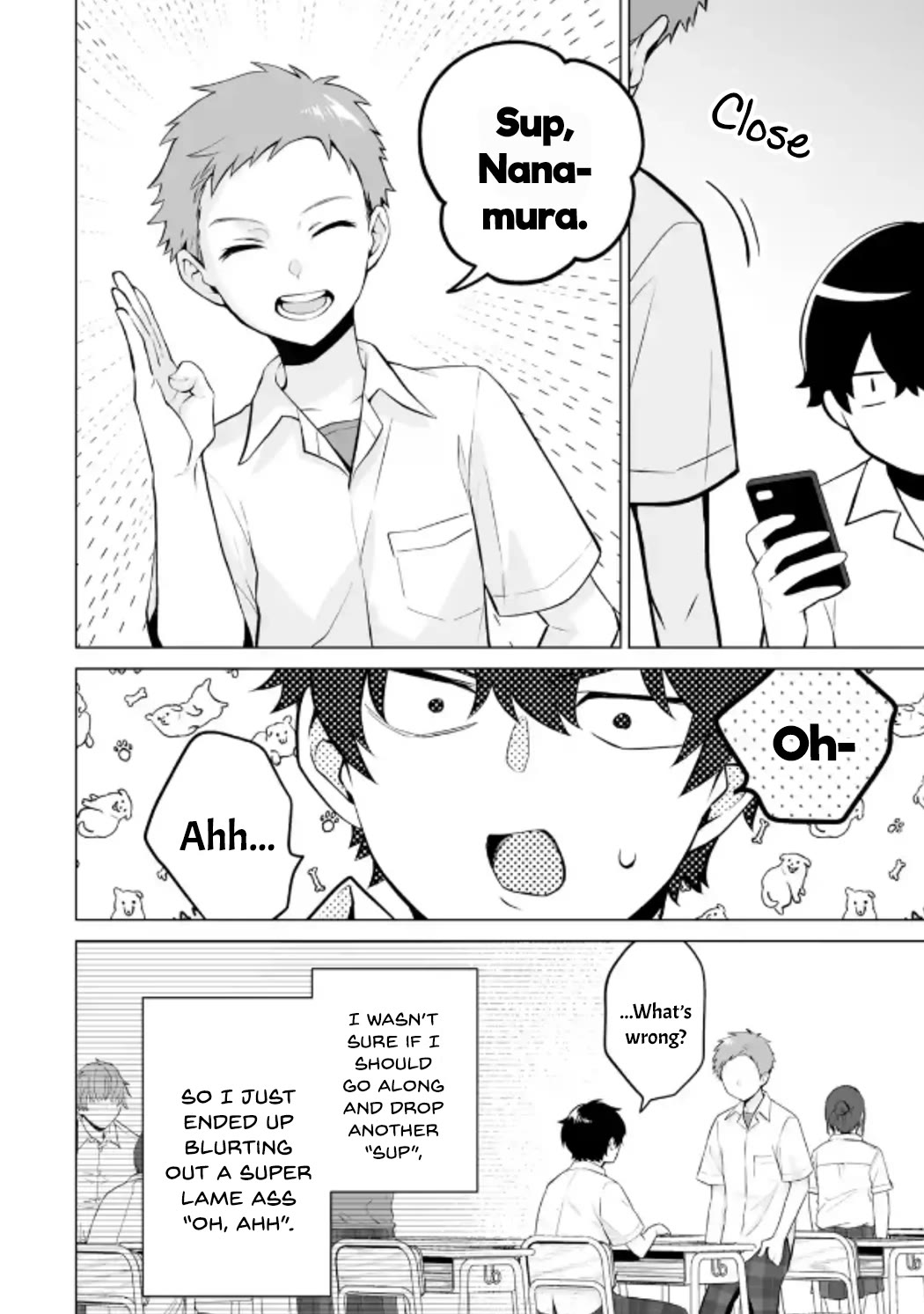 Please Leave Me Alone (For Some Reason, She Wants to Change a Lone Wolf’s Helpless High School Life.) Chapter 22 - Page 4