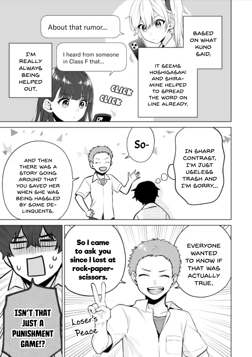Please Leave Me Alone (For Some Reason, She Wants to Change a Lone Wolf’s Helpless High School Life.) Chapter 22 - Page 7