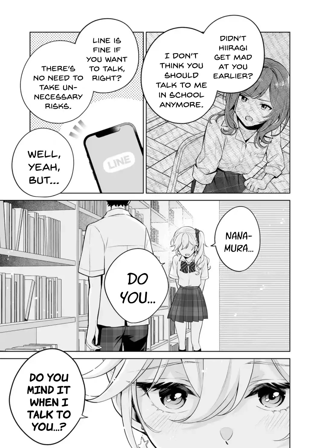 Please Leave Me Alone (For Some Reason, She Wants to Change a Lone Wolf’s Helpless High School Life.) Chapter 23 - Page 15