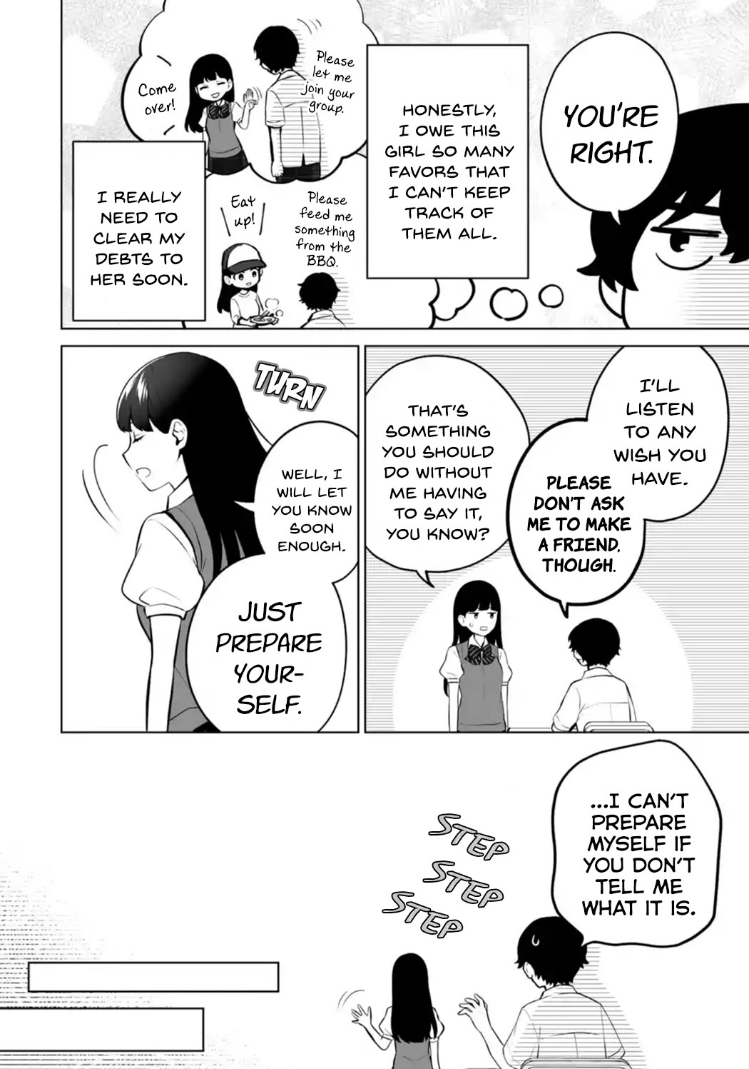 Please Leave Me Alone (For Some Reason, She Wants to Change a Lone Wolf’s Helpless High School Life.) Chapter 23 - Page 20