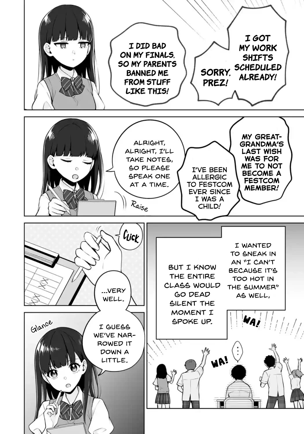 Please Leave Me Alone (For Some Reason, She Wants to Change a Lone Wolf’s Helpless High School Life.) Chapter 23 - Page 28