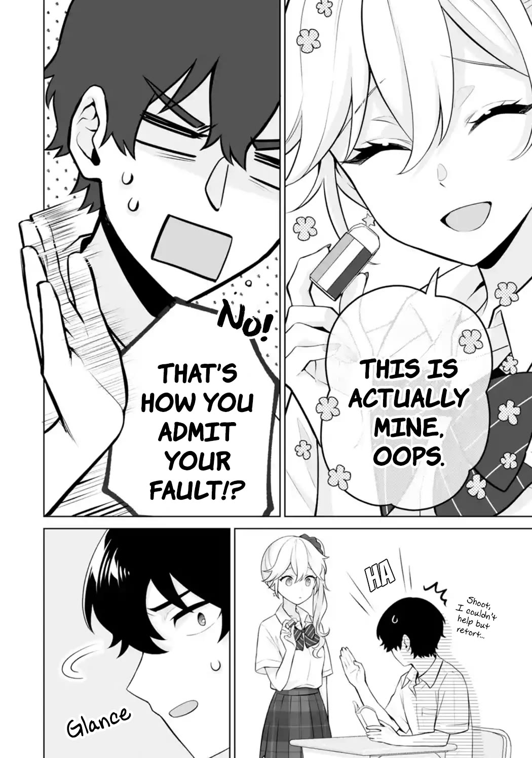 Please Leave Me Alone (For Some Reason, She Wants to Change a Lone Wolf’s Helpless High School Life.) Chapter 23 - Page 6