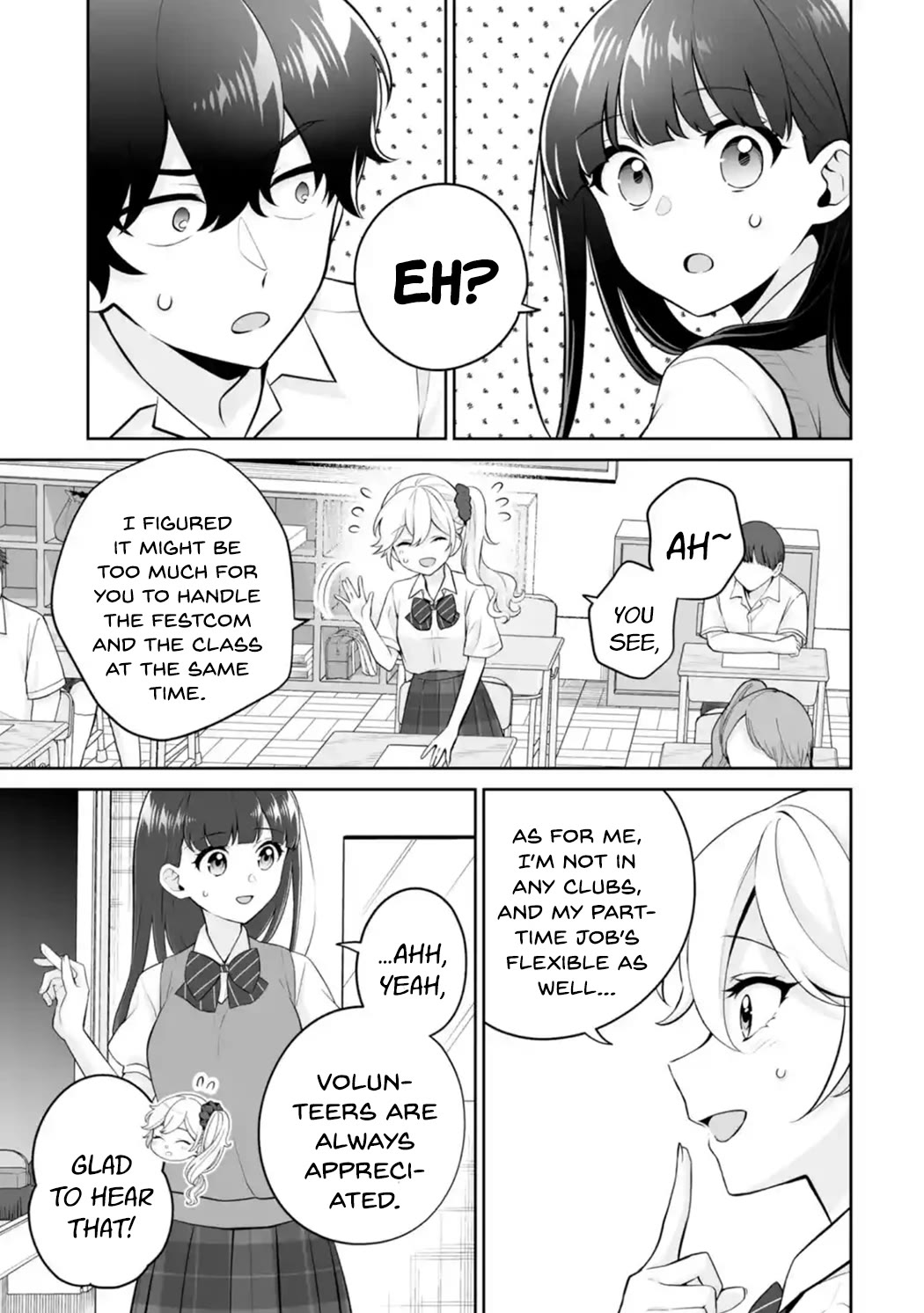 Please Leave Me Alone (For Some Reason, She Wants to Change a Lone Wolf’s Helpless High School Life.) Chapter 24 - Page 11