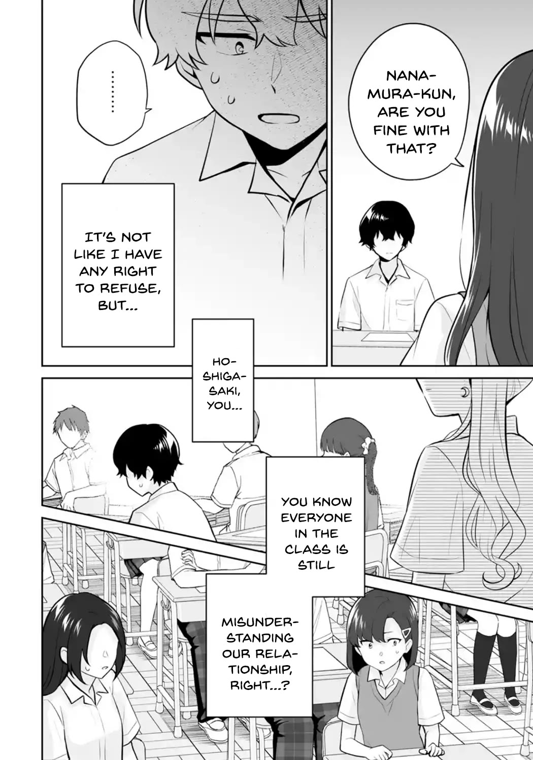 Please Leave Me Alone (For Some Reason, She Wants to Change a Lone Wolf’s Helpless High School Life.) Chapter 24 - Page 12