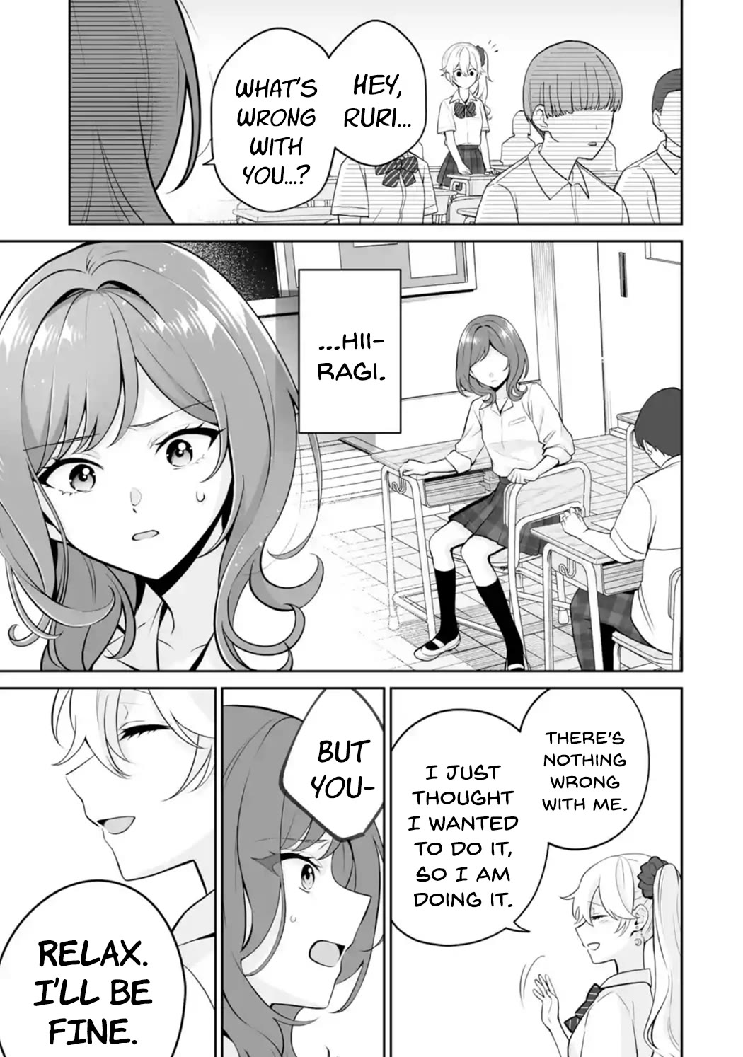 Please Leave Me Alone (For Some Reason, She Wants to Change a Lone Wolf’s Helpless High School Life.) Chapter 24 - Page 13
