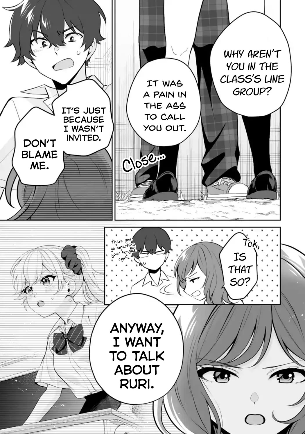 Please Leave Me Alone (For Some Reason, She Wants to Change a Lone Wolf’s Helpless High School Life.) Chapter 24 - Page 19