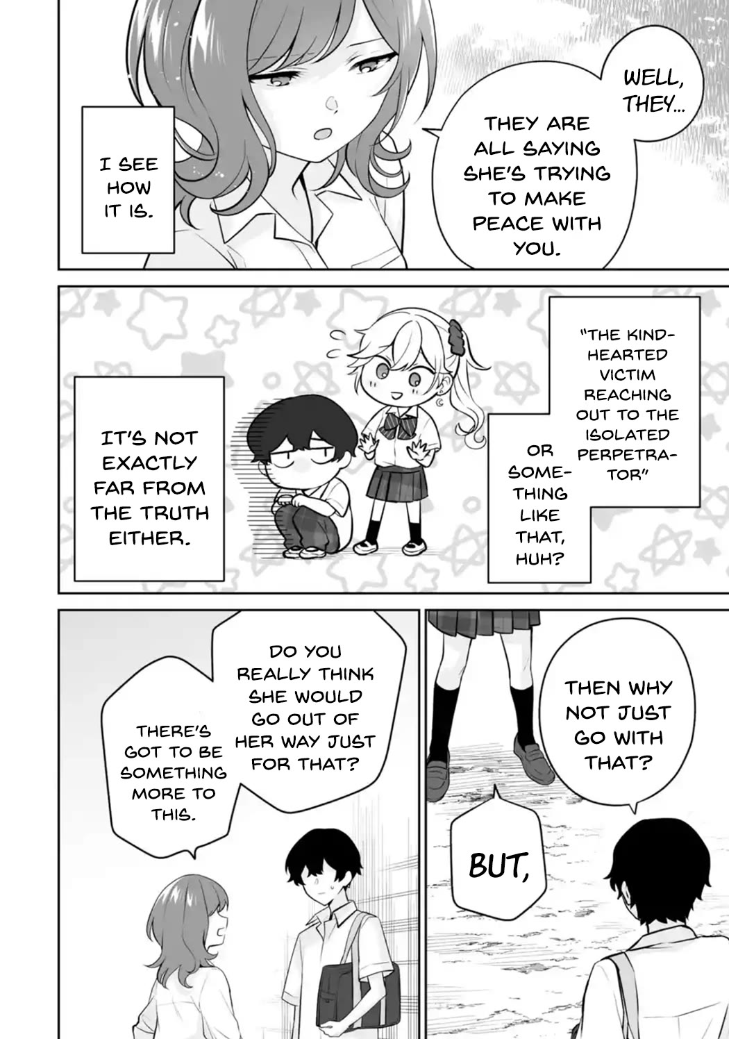 Please Leave Me Alone (For Some Reason, She Wants to Change a Lone Wolf’s Helpless High School Life.) Chapter 24 - Page 22