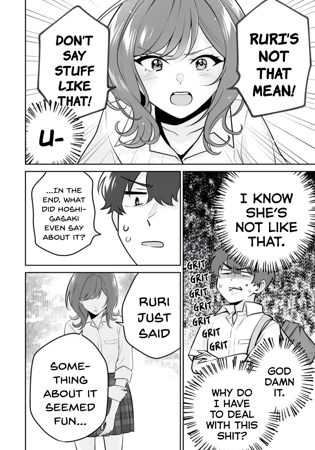 Please Leave Me Alone (For Some Reason, She Wants to Change a Lone Wolf’s Helpless High School Life.) Chapter 24 - Page 24