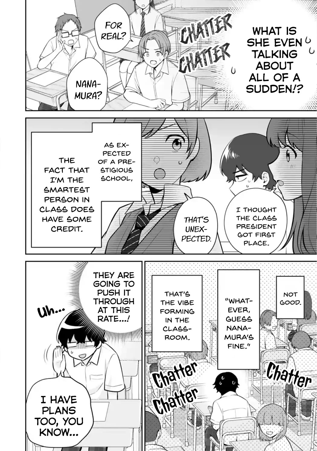 Please Leave Me Alone (For Some Reason, She Wants to Change a Lone Wolf’s Helpless High School Life.) Chapter 24 - Page 4