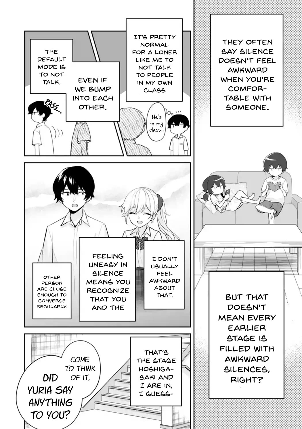 Please Leave Me Alone (For Some Reason, She Wants to Change a Lone Wolf’s Helpless High School Life.) Chapter 25 - Page 12