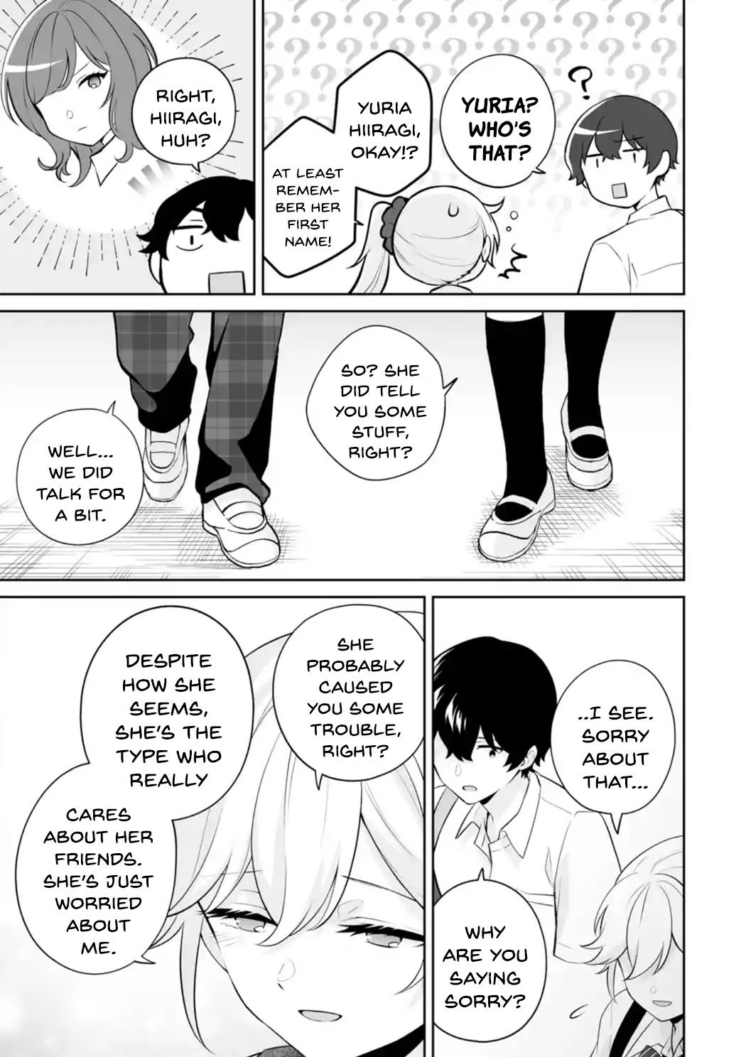 Please Leave Me Alone (For Some Reason, She Wants to Change a Lone Wolf’s Helpless High School Life.) Chapter 25 - Page 13