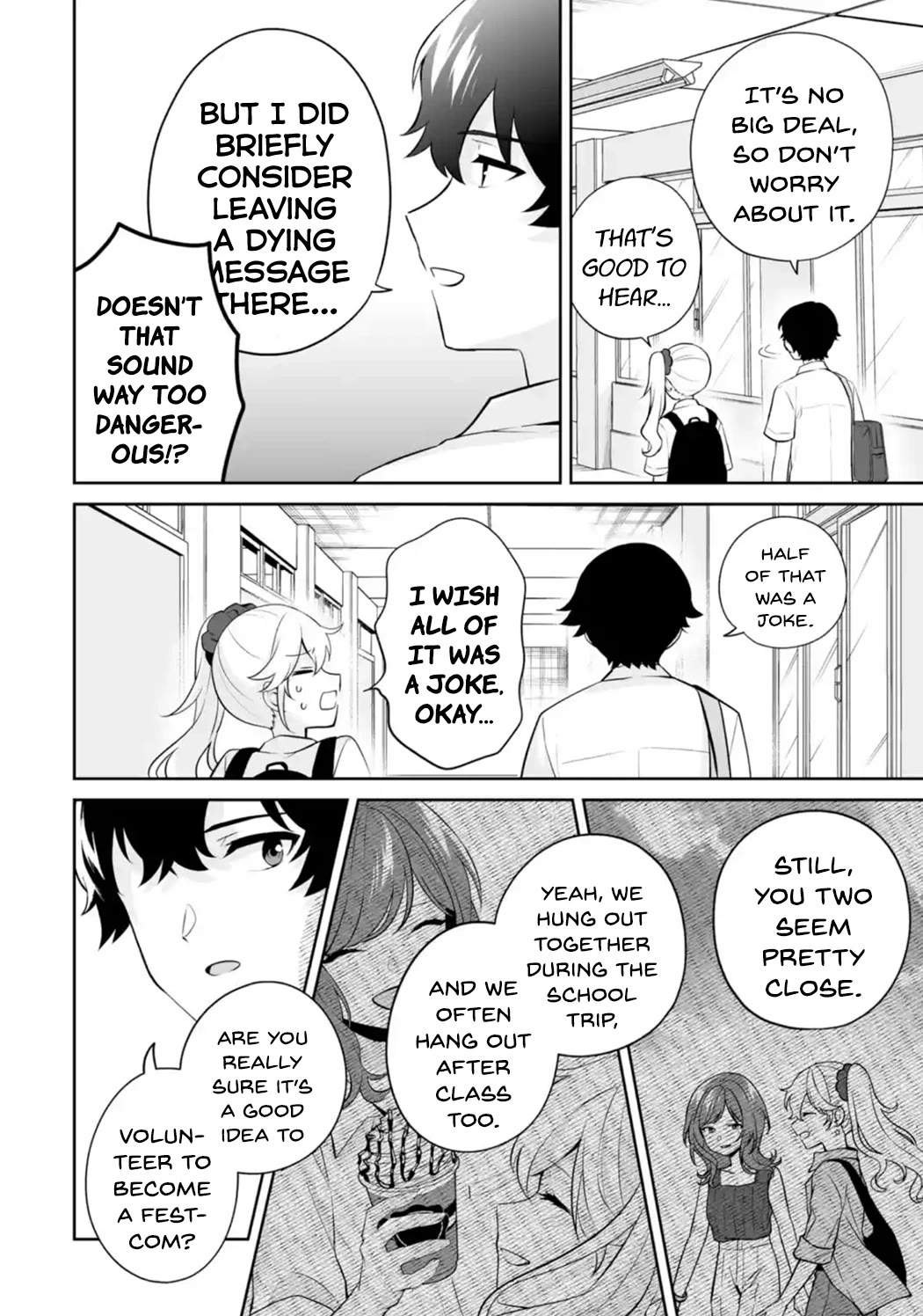 Please Leave Me Alone (For Some Reason, She Wants to Change a Lone Wolf’s Helpless High School Life.) Chapter 25 - Page 14