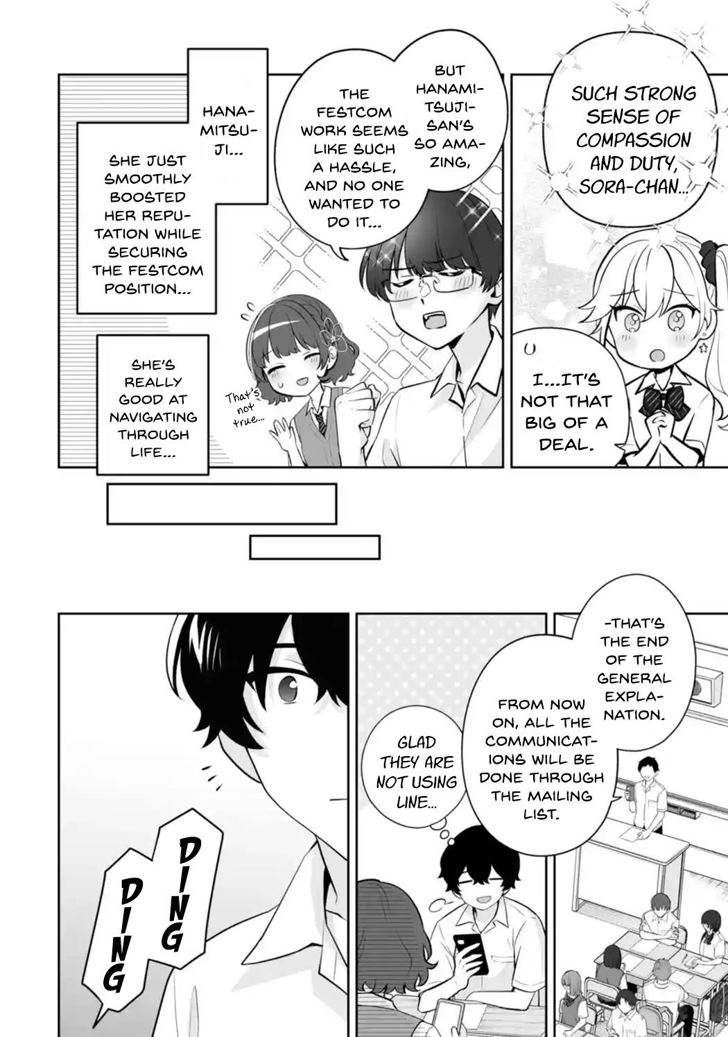 Please Leave Me Alone (For Some Reason, She Wants to Change a Lone Wolf’s Helpless High School Life.) Chapter 25 - Page 20