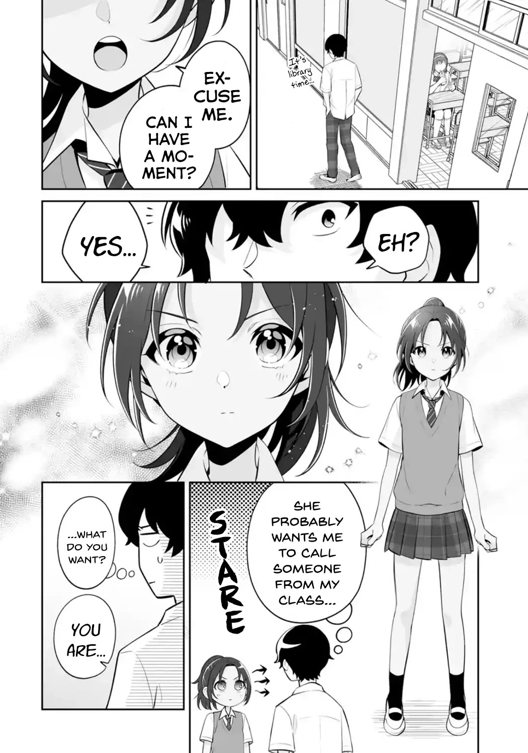 Please Leave Me Alone (For Some Reason, She Wants to Change a Lone Wolf’s Helpless High School Life.) Chapter 25 - Page 22