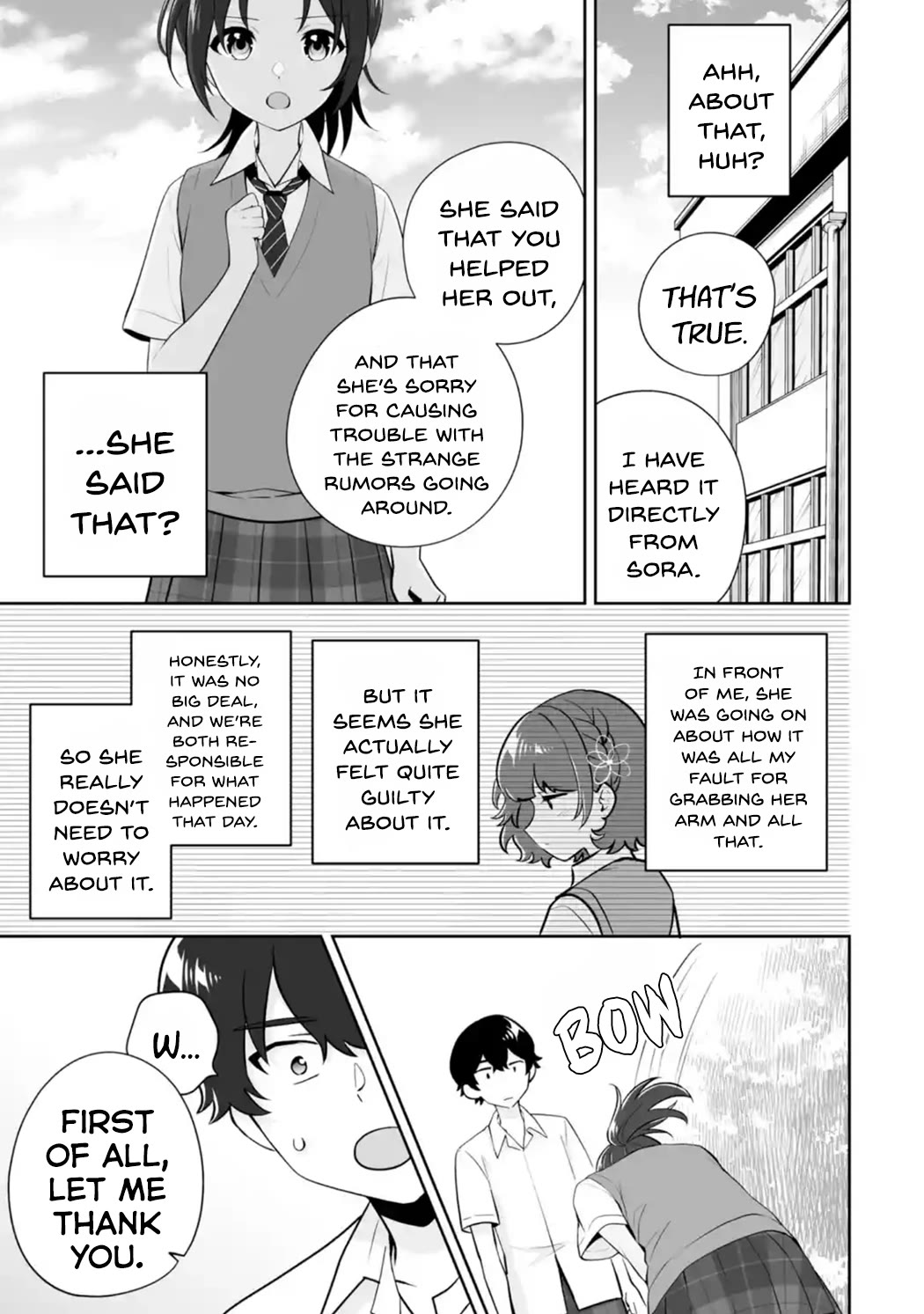 Please Leave Me Alone (For Some Reason, She Wants to Change a Lone Wolf’s Helpless High School Life.) Chapter 25 - Page 29