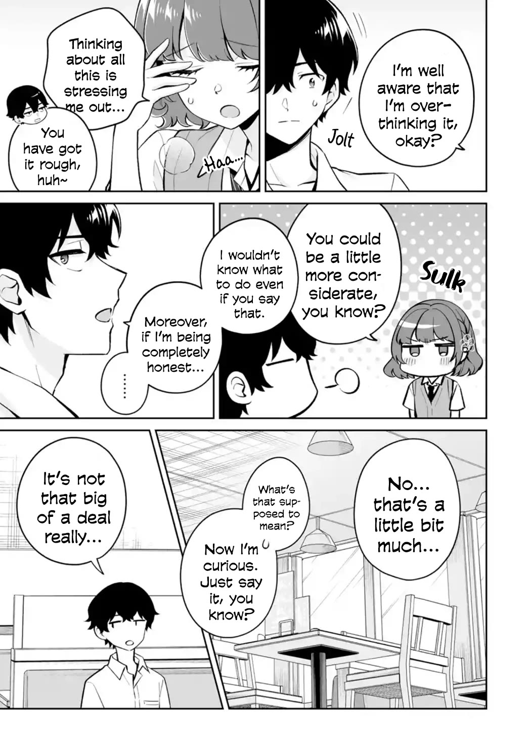 Please Leave Me Alone (For Some Reason, She Wants to Change a Lone Wolf’s Helpless High School Life.) Chapter 26 - Page 15