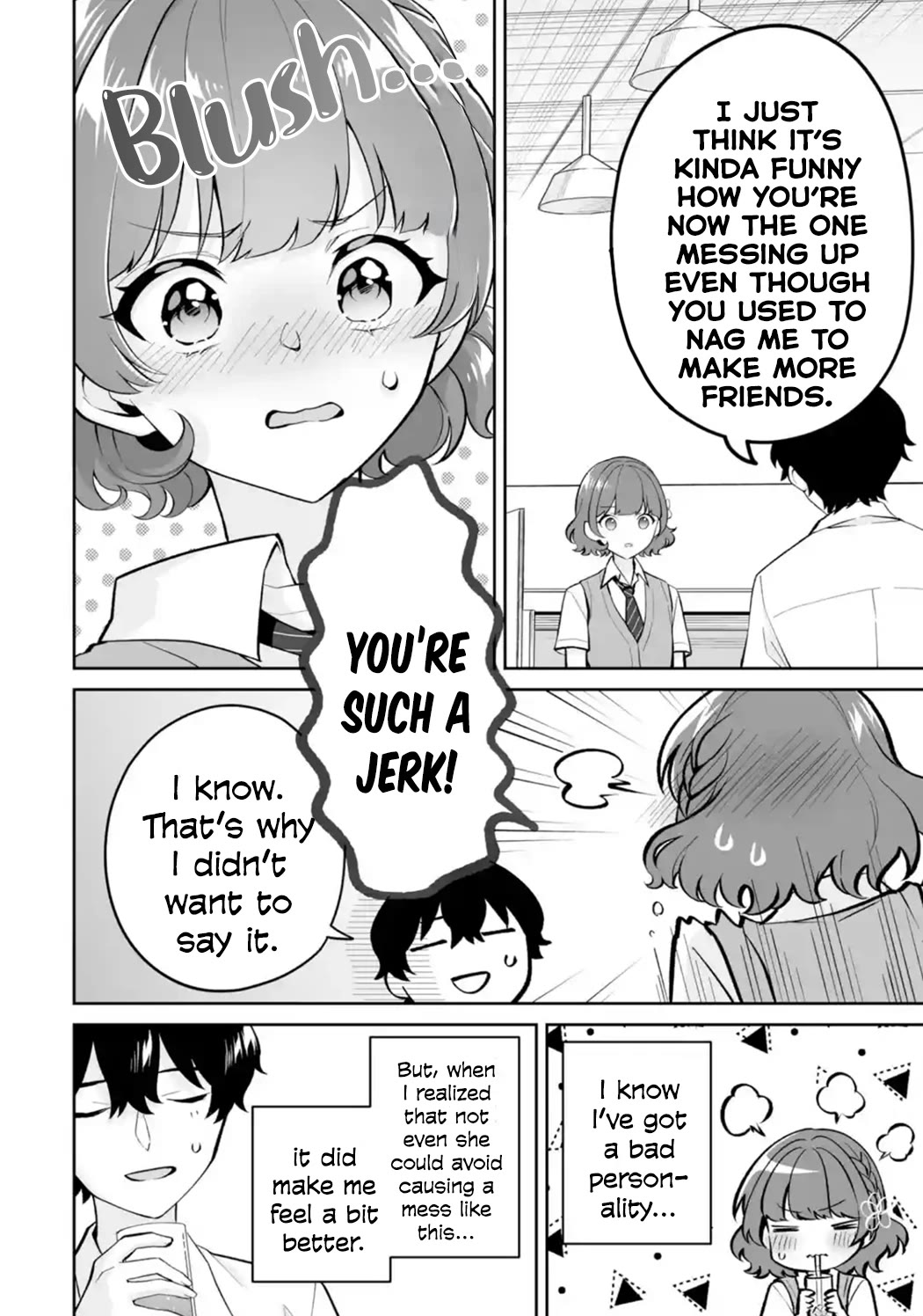 Please Leave Me Alone (For Some Reason, She Wants to Change a Lone Wolf’s Helpless High School Life.) Chapter 26 - Page 16