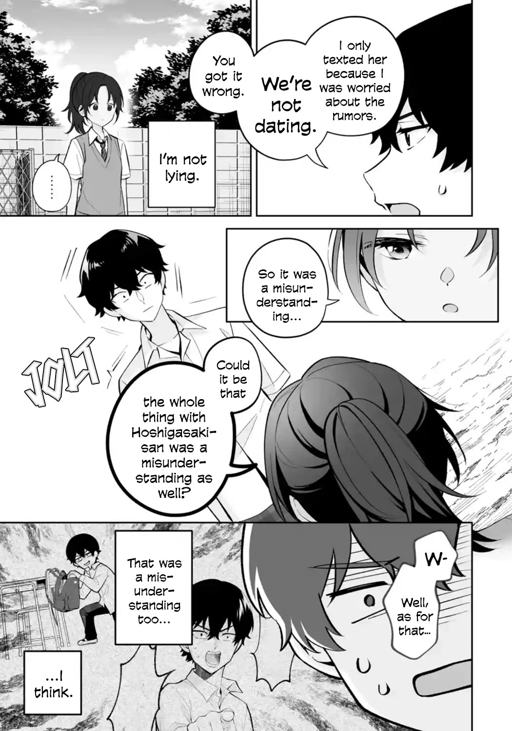 Please Leave Me Alone (For Some Reason, She Wants to Change a Lone Wolf’s Helpless High School Life.) Chapter 26 - Page 3