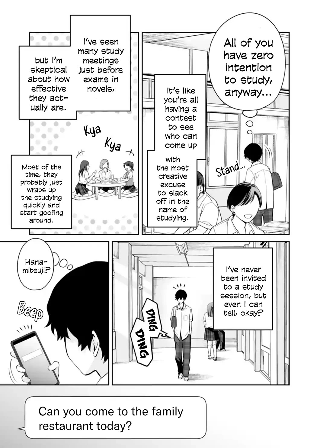 Please Leave Me Alone (For Some Reason, She Wants to Change a Lone Wolf’s Helpless High School Life.) Chapter 26 - Page 23