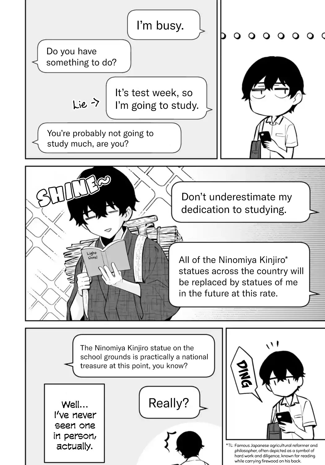 Please Leave Me Alone (For Some Reason, She Wants to Change a Lone Wolf’s Helpless High School Life.) Chapter 26 - Page 24