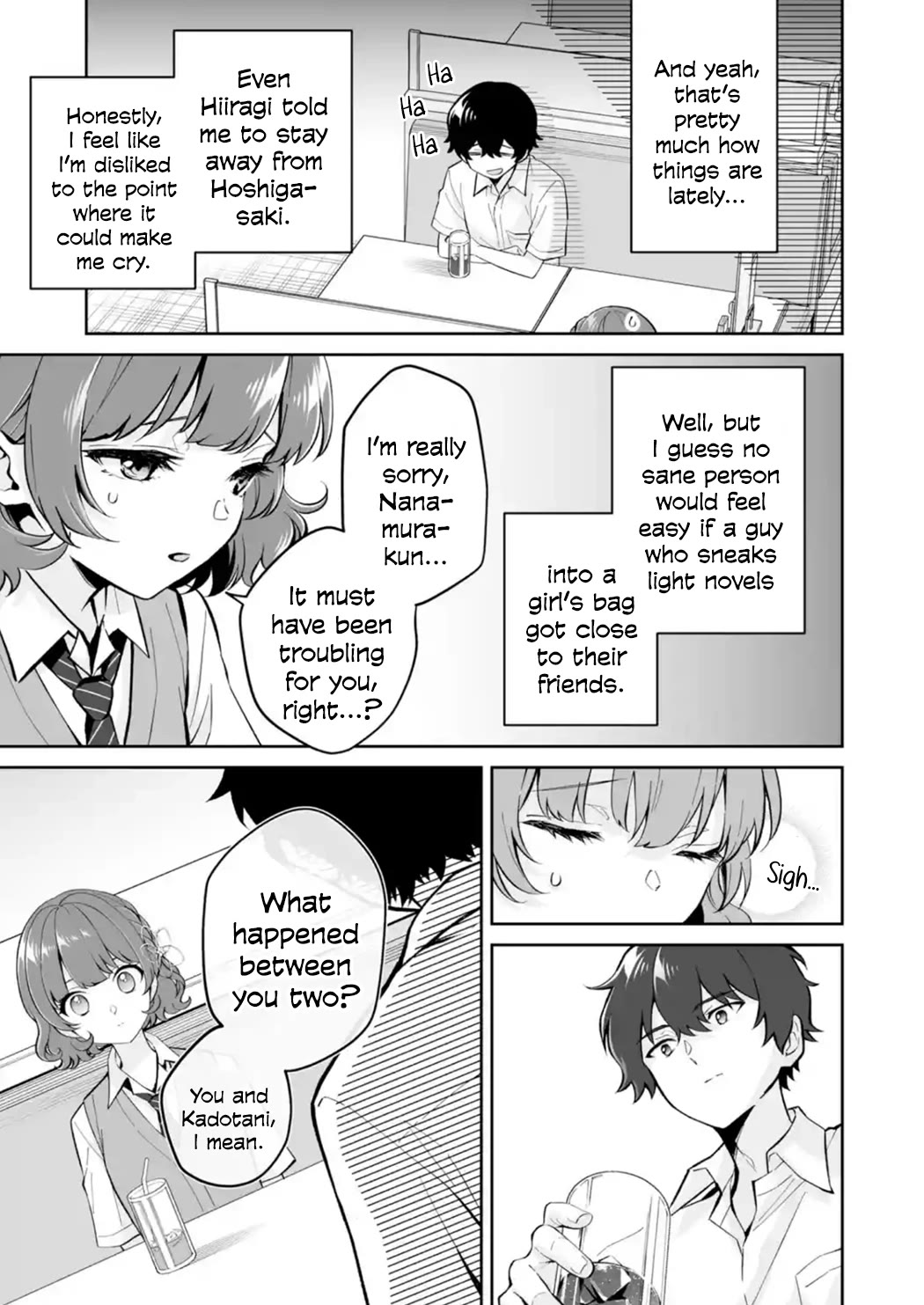Please Leave Me Alone (For Some Reason, She Wants to Change a Lone Wolf’s Helpless High School Life.) Chapter 26 - Page 5