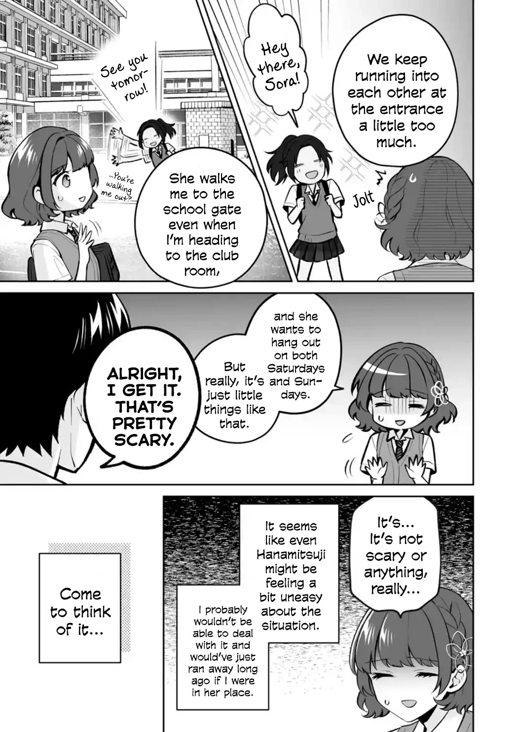 Please Leave Me Alone (For Some Reason, She Wants to Change a Lone Wolf’s Helpless High School Life.) Chapter 26 - Page 9