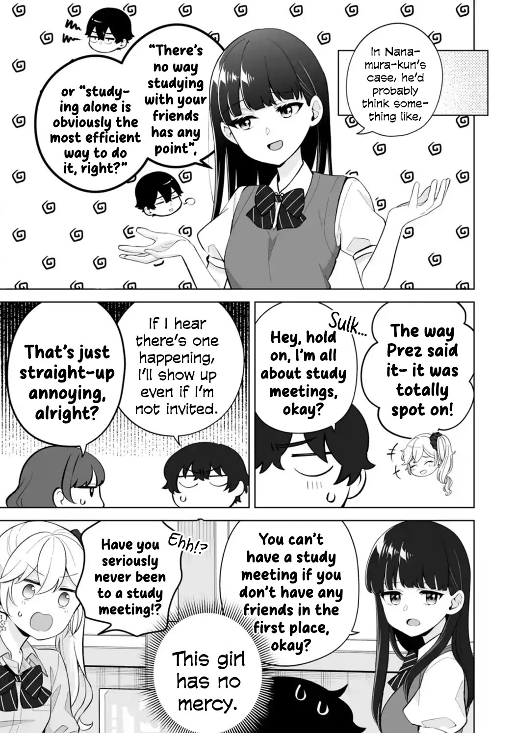 Please Leave Me Alone (For Some Reason, She Wants to Change a Lone Wolf’s Helpless High School Life.) Chapter 27 - Page 11