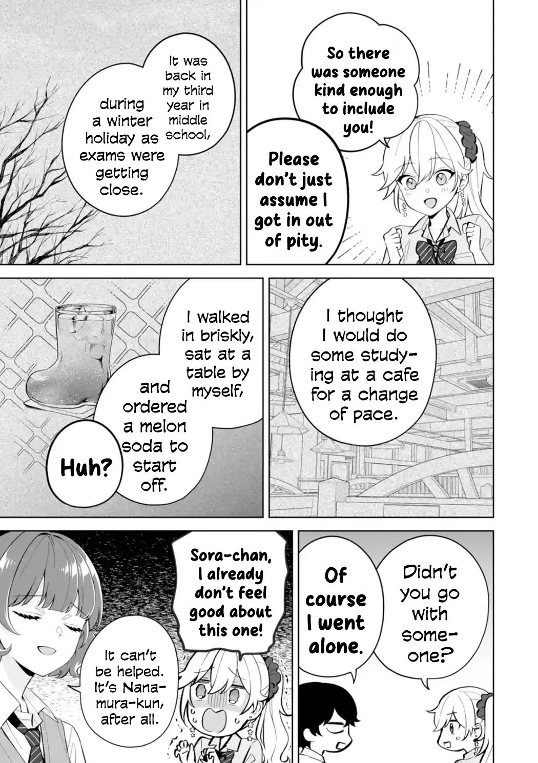 Please Leave Me Alone (For Some Reason, She Wants to Change a Lone Wolf’s Helpless High School Life.) Chapter 27 - Page 13