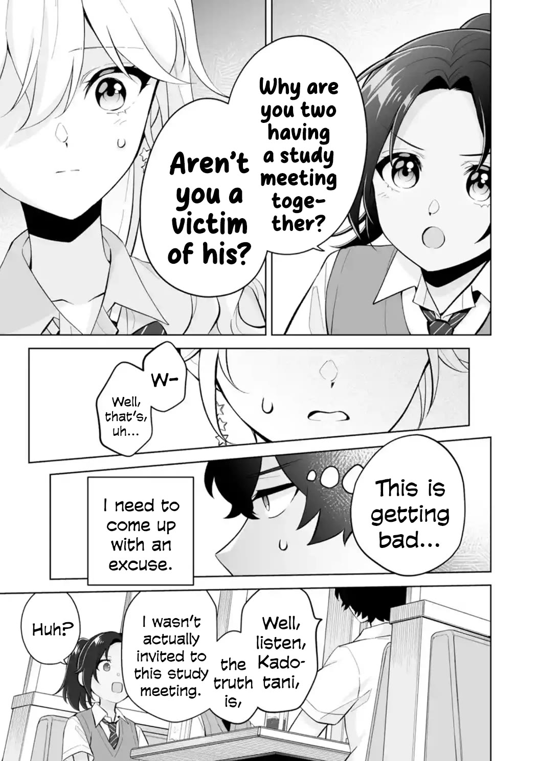 Please Leave Me Alone (For Some Reason, She Wants to Change a Lone Wolf’s Helpless High School Life.) Chapter 27 - Page 23