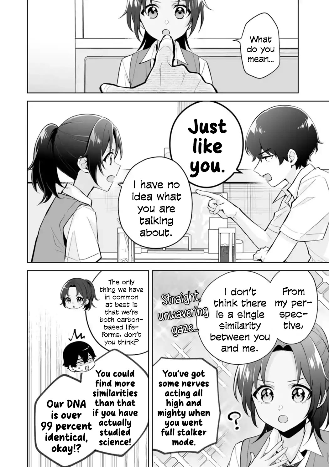Please Leave Me Alone (For Some Reason, She Wants to Change a Lone Wolf’s Helpless High School Life.) Chapter 27 - Page 24