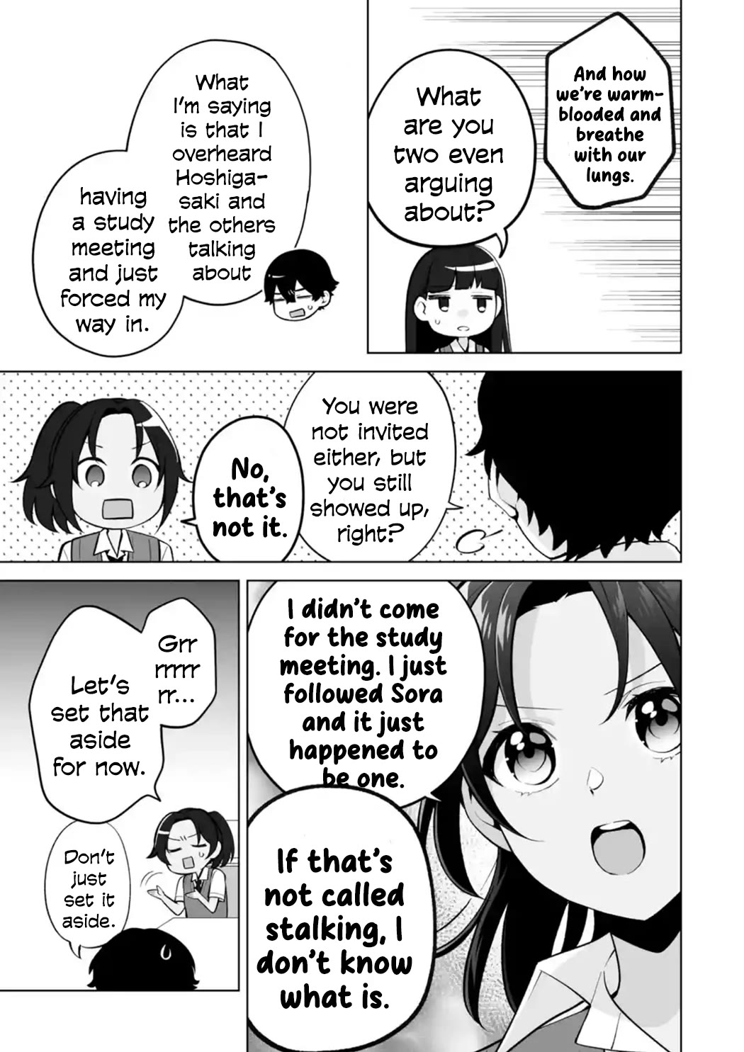 Please Leave Me Alone (For Some Reason, She Wants to Change a Lone Wolf’s Helpless High School Life.) Chapter 27 - Page 25