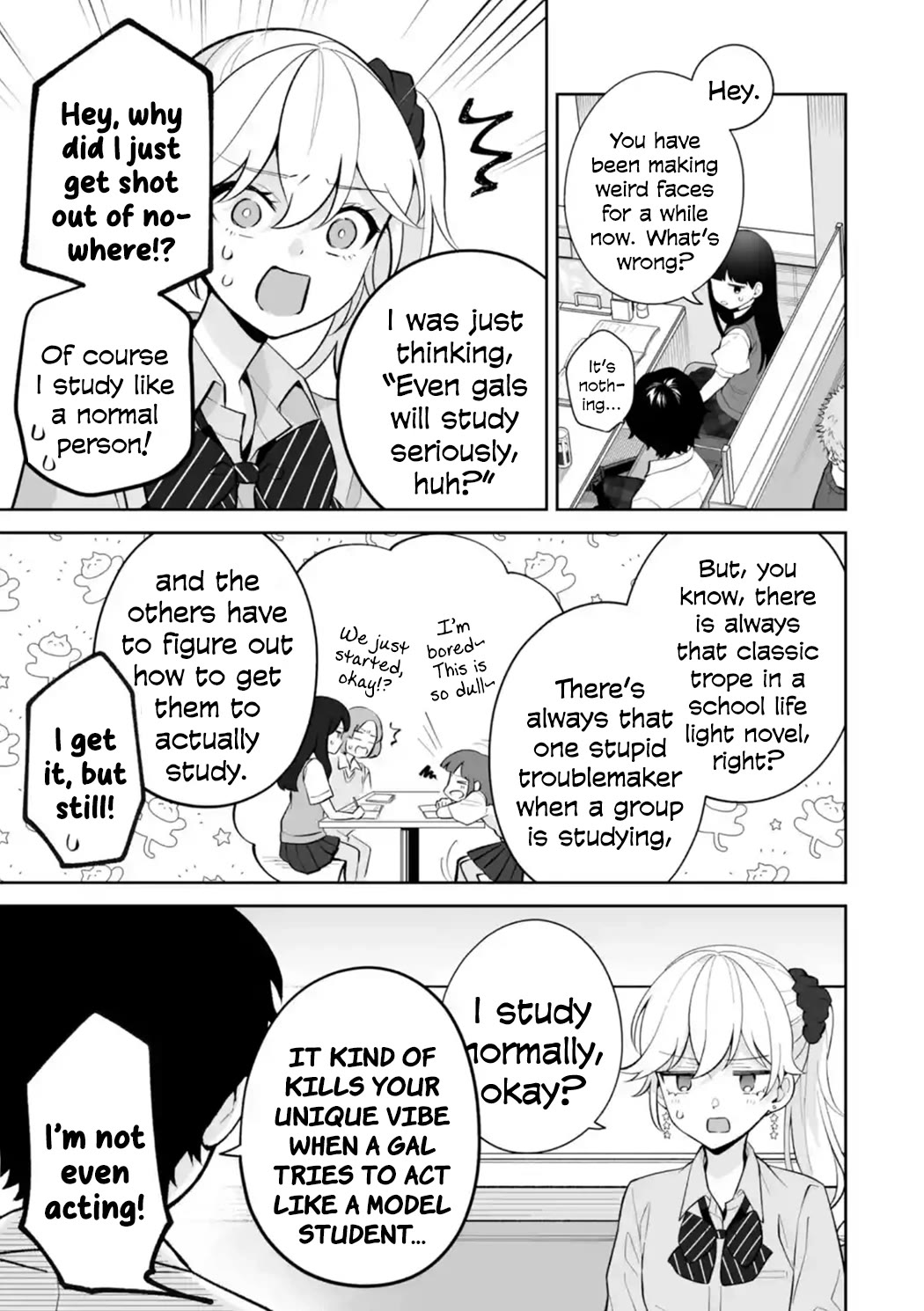 Please Leave Me Alone (For Some Reason, She Wants to Change a Lone Wolf’s Helpless High School Life.) Chapter 27 - Page 7