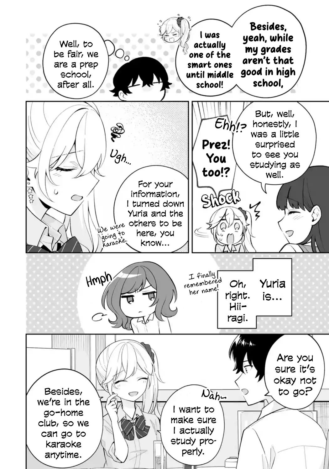 Please Leave Me Alone (For Some Reason, She Wants to Change a Lone Wolf’s Helpless High School Life.) Chapter 27 - Page 8