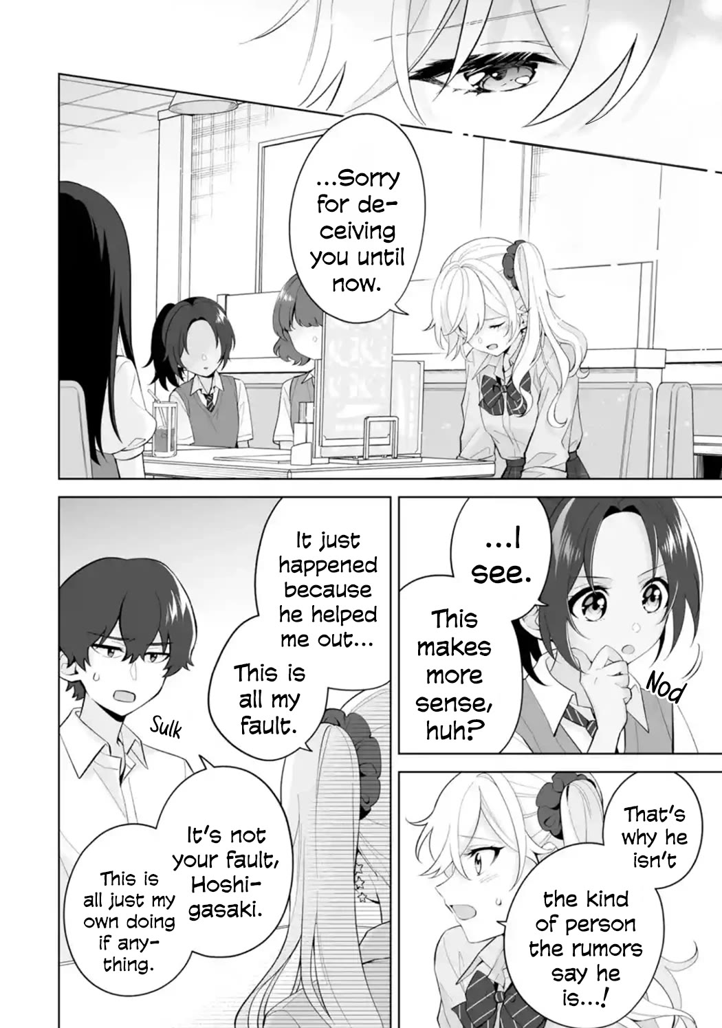 Please Leave Me Alone (For Some Reason, She Wants to Change a Lone Wolf’s Helpless High School Life.) Chapter 28 - Page 2