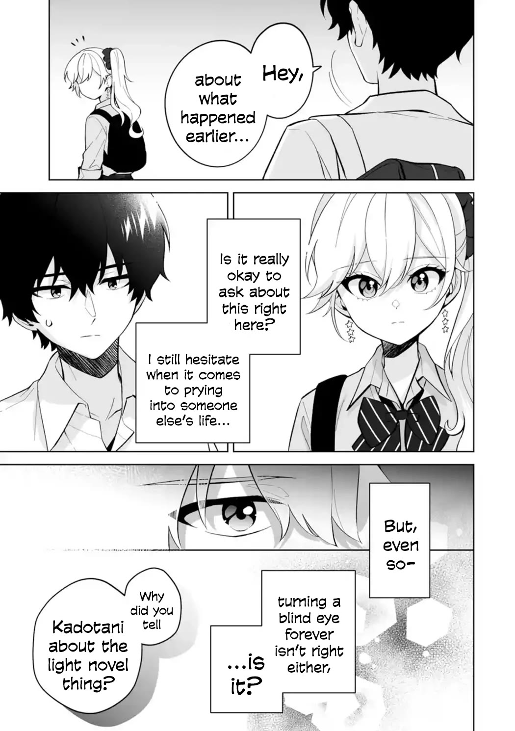 Please Leave Me Alone (For Some Reason, She Wants to Change a Lone Wolf’s Helpless High School Life.) Chapter 28 - Page 11