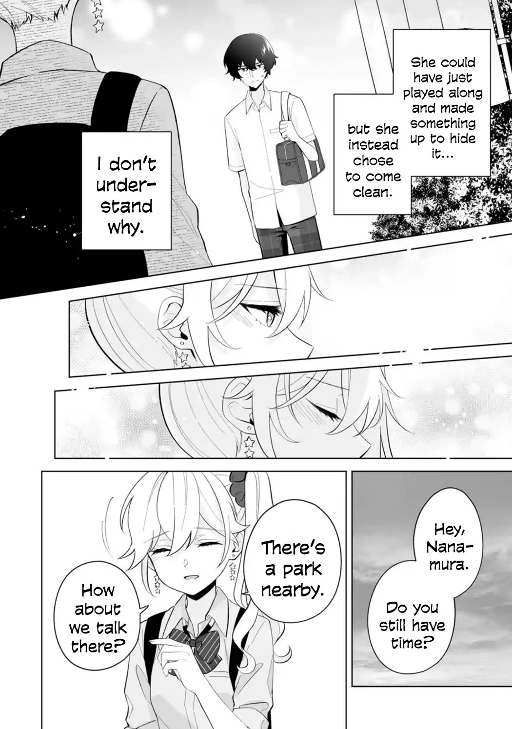 Please Leave Me Alone (For Some Reason, She Wants to Change a Lone Wolf’s Helpless High School Life.) Chapter 28 - Page 12