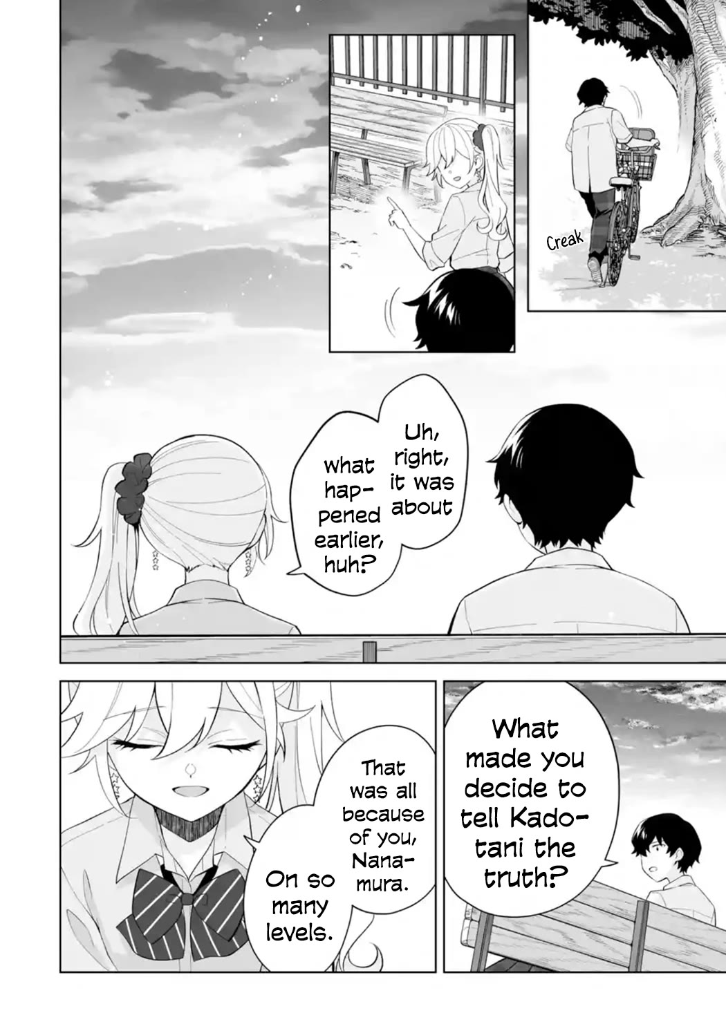 Please Leave Me Alone (For Some Reason, She Wants to Change a Lone Wolf’s Helpless High School Life.) Chapter 28 - Page 14