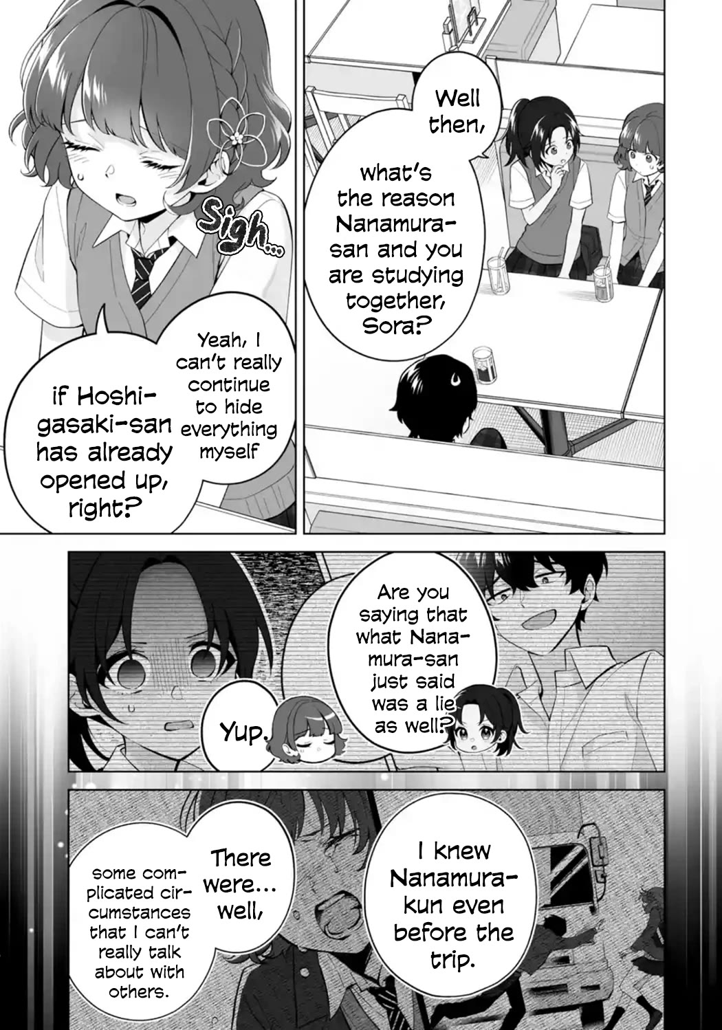 Please Leave Me Alone (For Some Reason, She Wants to Change a Lone Wolf’s Helpless High School Life.) Chapter 28 - Page 3