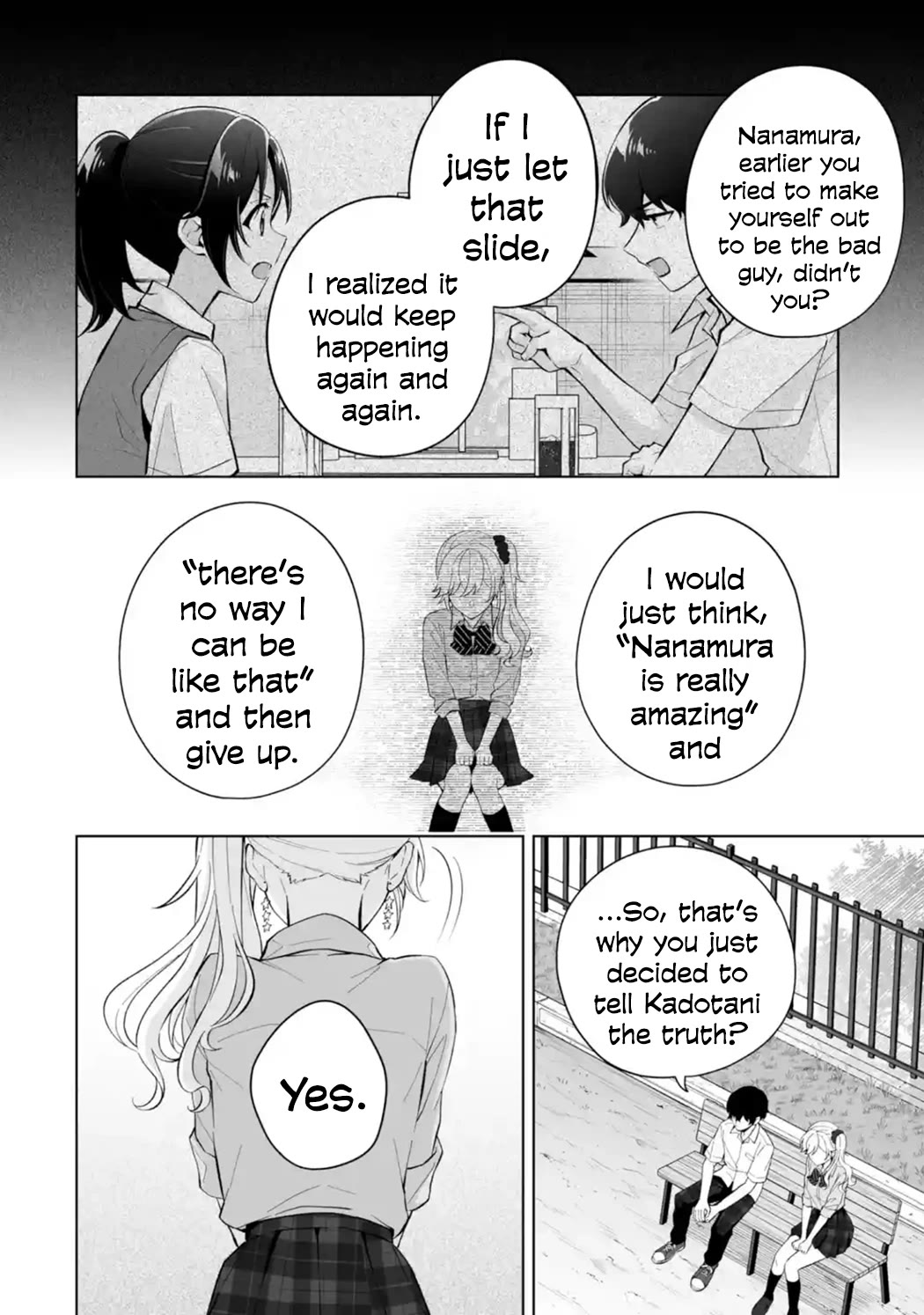 Please Leave Me Alone (For Some Reason, She Wants to Change a Lone Wolf’s Helpless High School Life.) Chapter 28 - Page 22