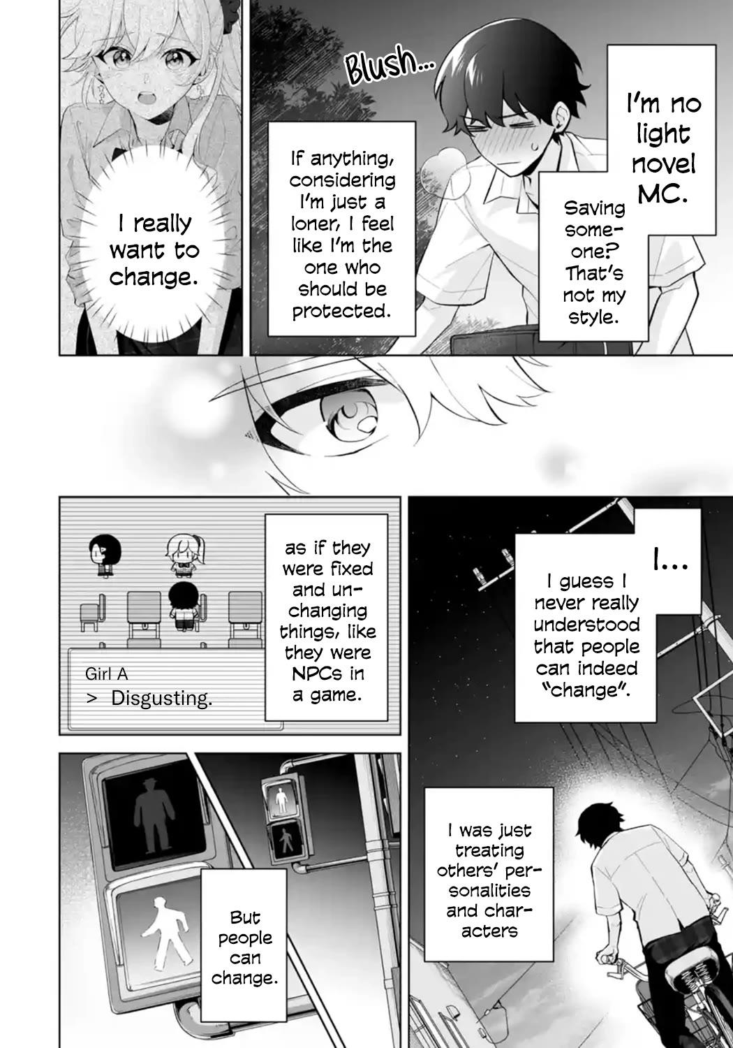 Please Leave Me Alone (For Some Reason, She Wants to Change a Lone Wolf’s Helpless High School Life.) Chapter 28 - Page 28