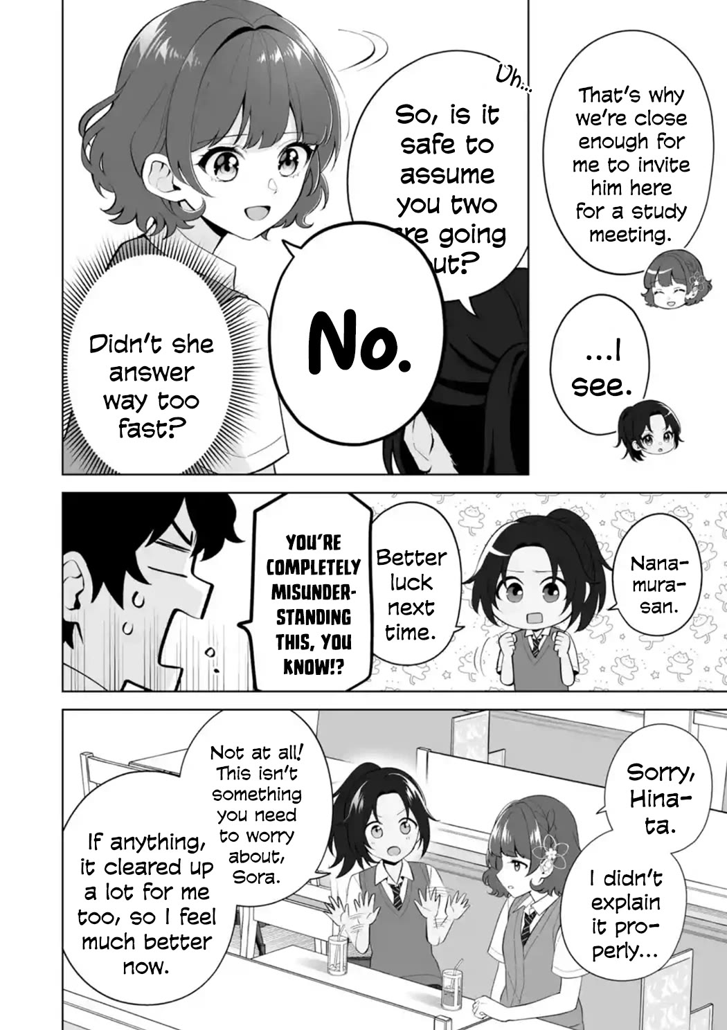 Please Leave Me Alone (For Some Reason, She Wants to Change a Lone Wolf’s Helpless High School Life.) Chapter 28 - Page 4