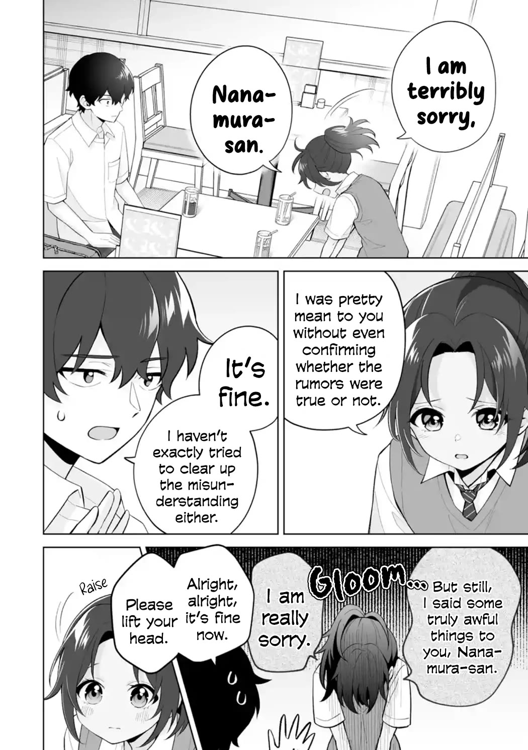 Please Leave Me Alone (For Some Reason, She Wants to Change a Lone Wolf’s Helpless High School Life.) Chapter 28 - Page 6