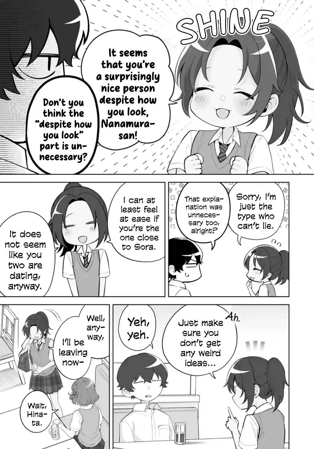Please Leave Me Alone (For Some Reason, She Wants to Change a Lone Wolf’s Helpless High School Life.) Chapter 28 - Page 7
