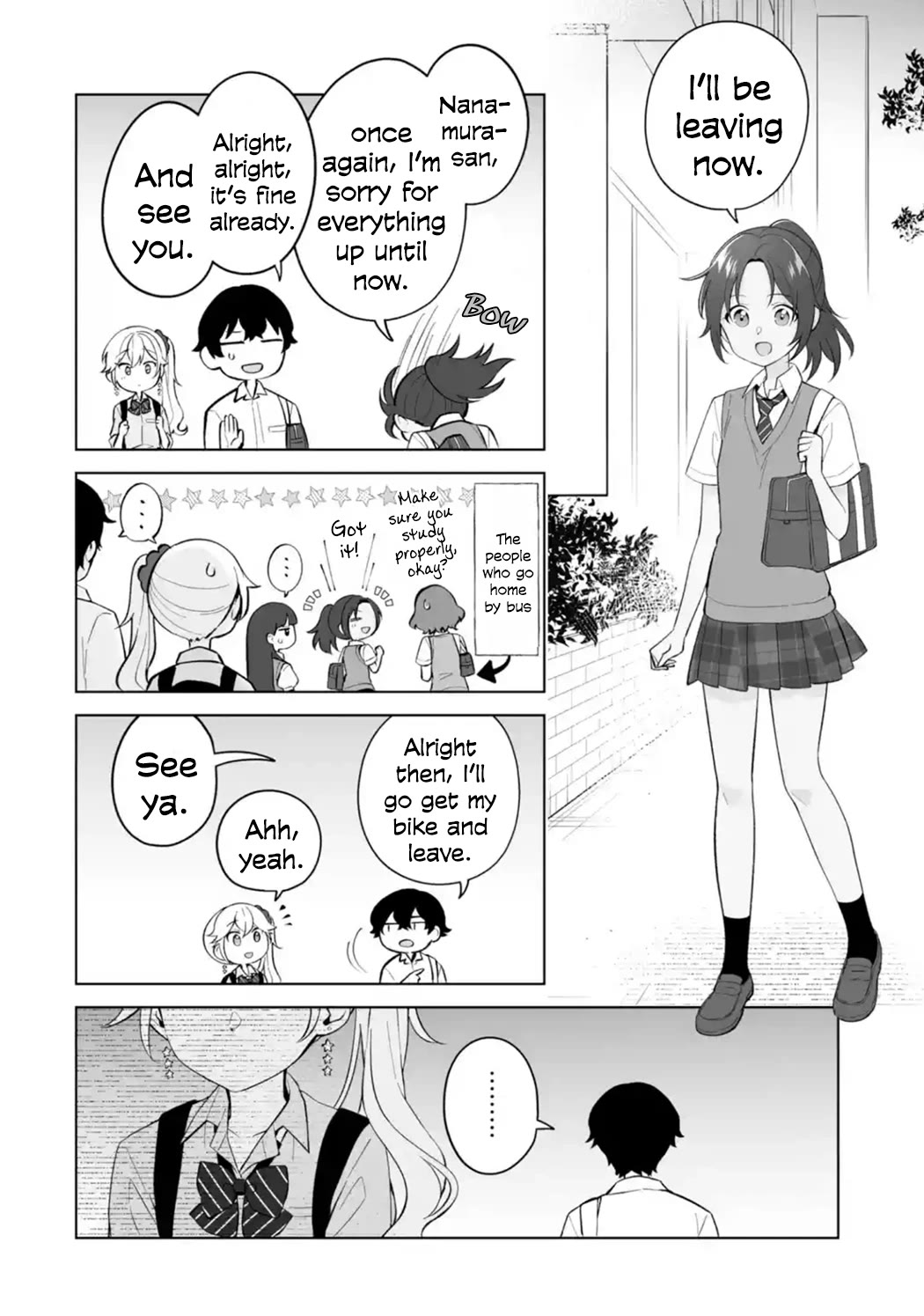 Please Leave Me Alone (For Some Reason, She Wants to Change a Lone Wolf’s Helpless High School Life.) Chapter 28 - Page 10
