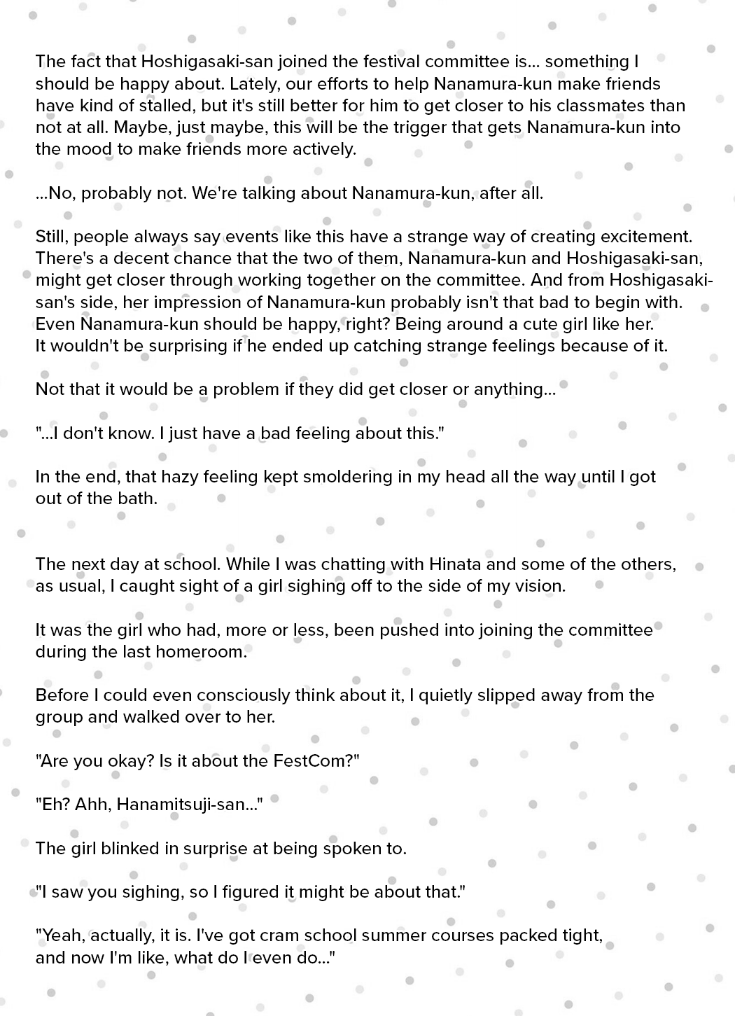 Please Leave Me Alone (For Some Reason, She Wants to Change a Lone Wolf’s Helpless High School Life.) Chapter 29.5 - Page 7