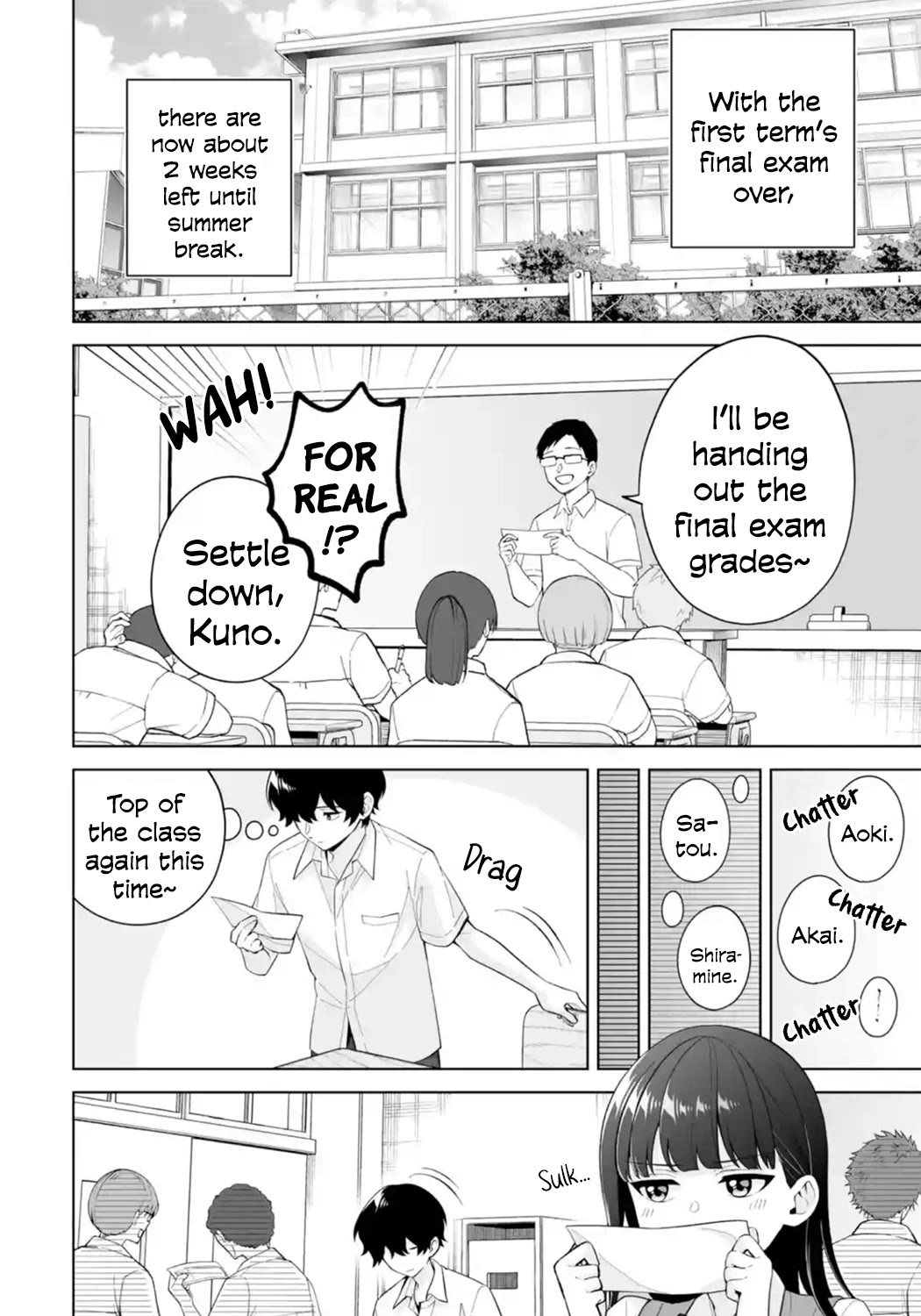 Please Leave Me Alone (For Some Reason, She Wants to Change a Lone Wolf’s Helpless High School Life.) Chapter 29 - Page 2