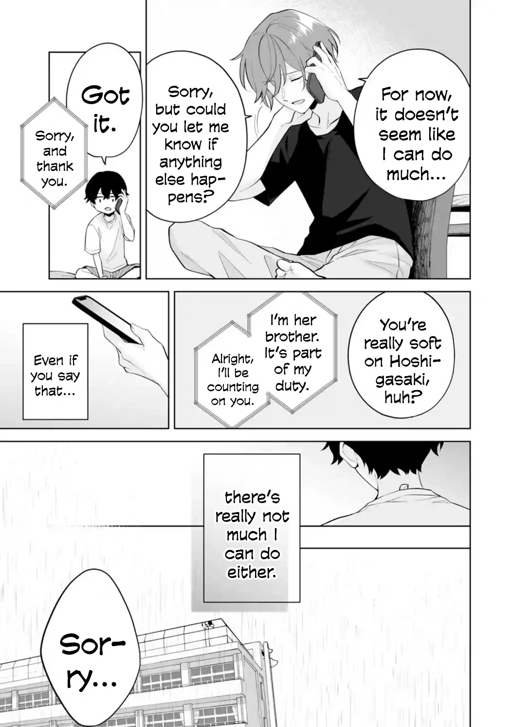 Please Leave Me Alone (For Some Reason, She Wants to Change a Lone Wolf’s Helpless High School Life.) Chapter 29 - Page 15