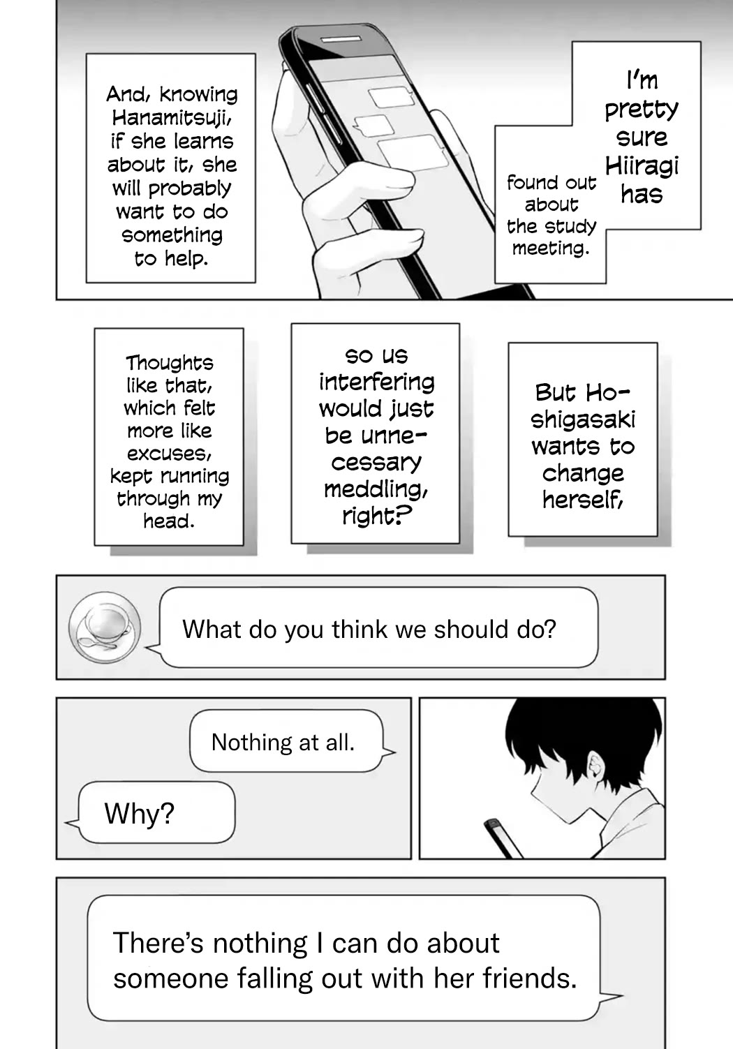 Please Leave Me Alone (For Some Reason, She Wants to Change a Lone Wolf’s Helpless High School Life.) Chapter 29 - Page 22