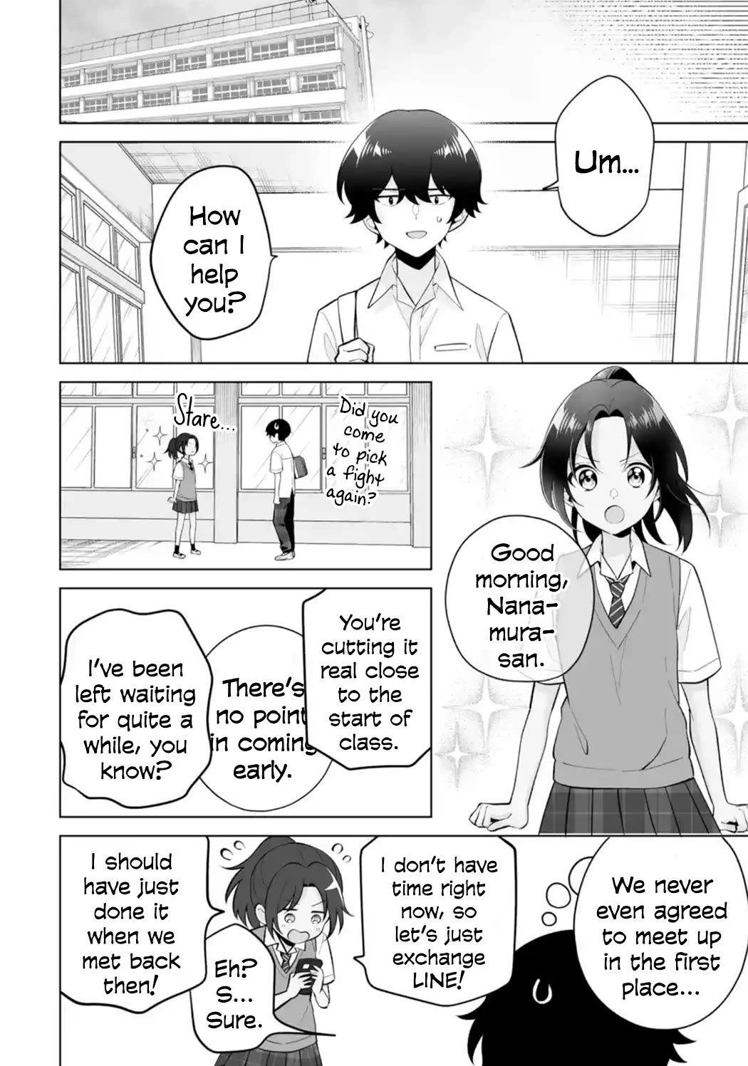 Please Leave Me Alone (For Some Reason, She Wants to Change a Lone Wolf’s Helpless High School Life.) Chapter 29 - Page 24